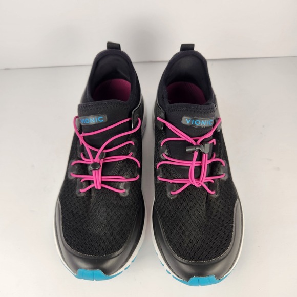 Vionic Drift London Women's Comfy Casual Sneakers Black Size 8.5 - Picture 6 of 7